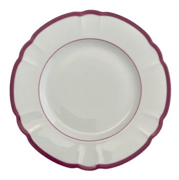 Robert Haviland & C. Parlon Colette Color Edge Pomegranate Dinner 11" D
