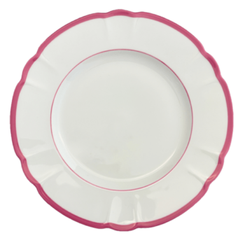 Robert Haviland & C. Parlon Colette Color Edge Rose Dinner 11" D