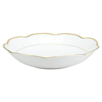 Royal Limoges Margaux gold Deep round platter 11" W - Image 2