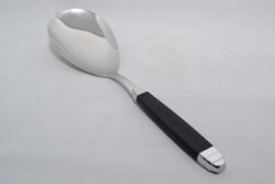 Capdeco Mercure black Serving spoon large
