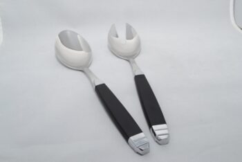 Capdeco Mercure black Salad serving set