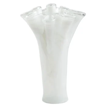 Vietri Onda White Tall Vase