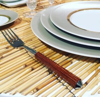 Capdeco Galaxie wood Serving fork - Image 3
