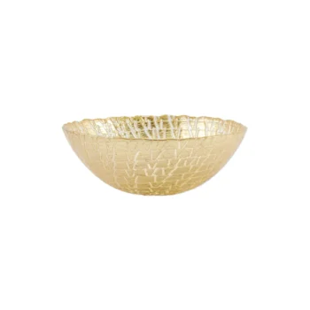 Vietri Rufolo Gold Crocodile Small Bowl