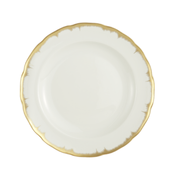 Mottahedeh Chelsea Feather Dinner Plate 10" D