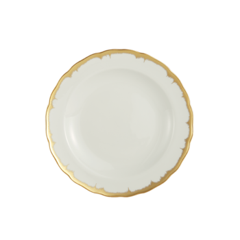 Mottahedeh Chelsea Feather Dessert Plate 8.25" D