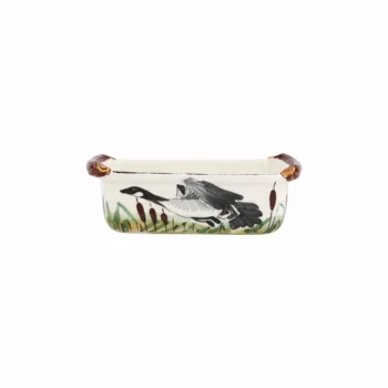 Vietri Wildlife Goose Loaf Pan