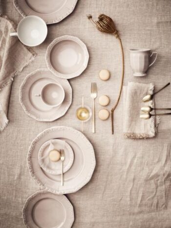 Rosenthal Maria Pale Orchid Rim Soup 9 in - Image 2