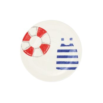 Vietri Riviera Life Saver Salad Plate 8.5"D