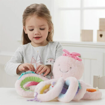 Mud Pie Octivity Pal Plush Pink - Image 3