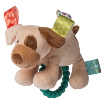 Mary Meyer Taggies Buddy Dog Teether Rattle – 5″