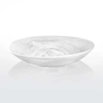 Nashi Home Everyday Bowl Large - White Swirl