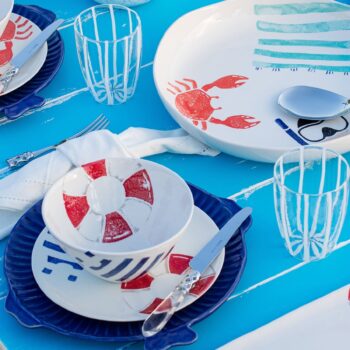 Vietri Riviera Life Saver Salad Plate 8.5"D - Image 2