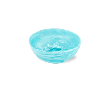 Nashi Home Classical Wave Bowl Small - Aqua Swirl