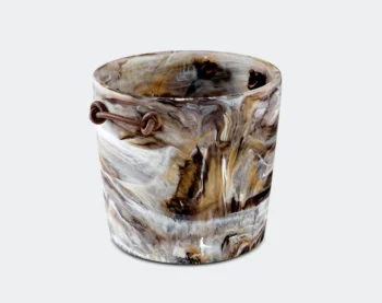 Nashi Home Classical Ice Bucket - Mocha Swirl