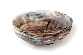 Nashi Home Classical Wave Bowl Medium - Mocha Swirl
