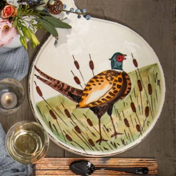 Vietri Wildlife Pheasant Cheese Board - Image 2