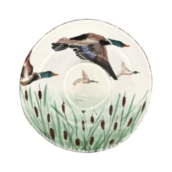 Vietri Wildlife Mallard Chip and Dip - Image 2