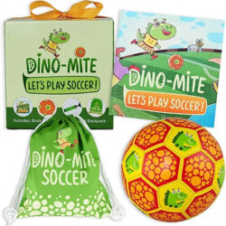 Tickle & Main Dino-Mite Soccer Gift Set