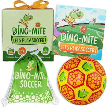 Tickle & Main Dino-Mite Soccer Gift Set