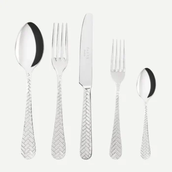 Sabre Nata Stainless Steel 5-Piece Flatware - Image 2