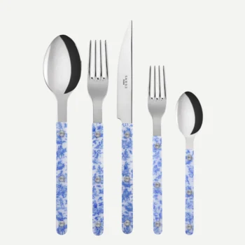 Sabre Bistrot Toile de Jouy Blue Flatware