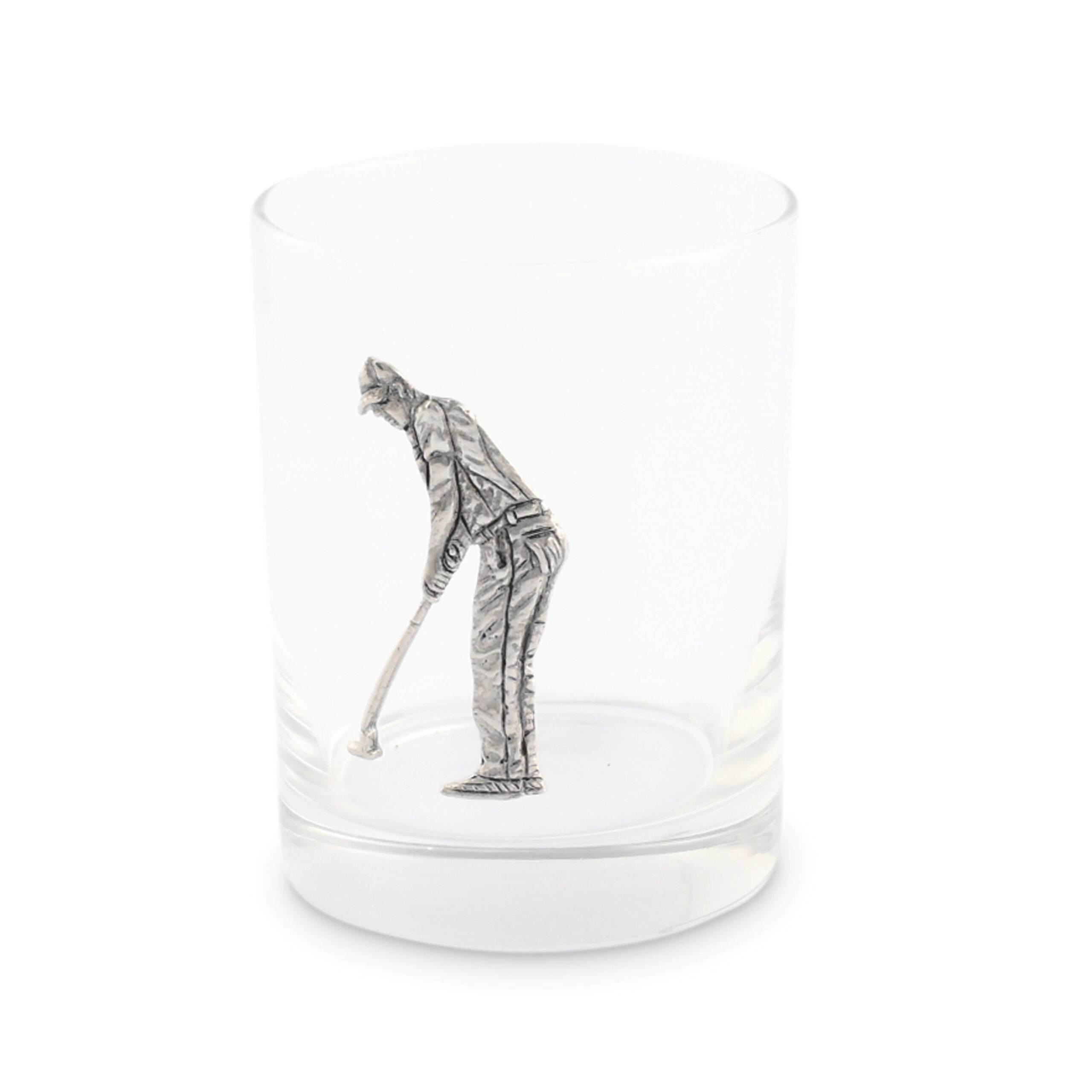 Vagabond House Golfer Double Old Fashioned Glass 4"T - Image 2