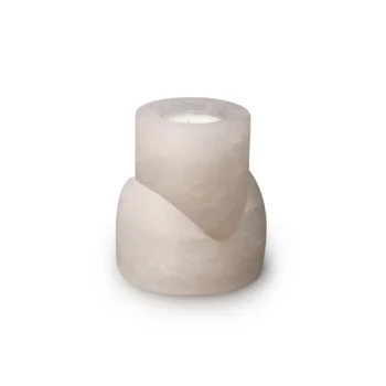 Simon Pearce Manchester Tealight And Taper Candle Holder - Image 2
