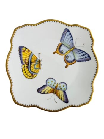 Anna Weatherley Butterflies! Bread and Butter Plate
