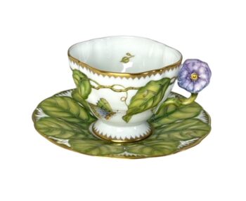 Anna Weatherley Butterfly Flower Cup and Saucer