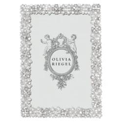 Olivia Riegel Evie Silver 4 x 6 Picture Frame