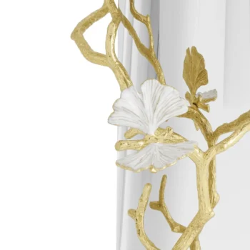 Michael Aram Butterfly Ginkgo Gold Vase - Image 3