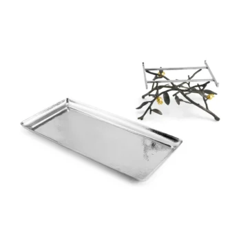 Michael Aram Pomegranate Footed Tray - Large Centerpiece - Image 2