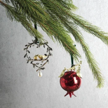 Michael Aram Pomegranate Glass Ornament