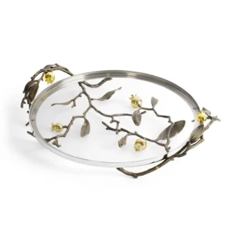 Michael Aram Pomegranate Glass Platter