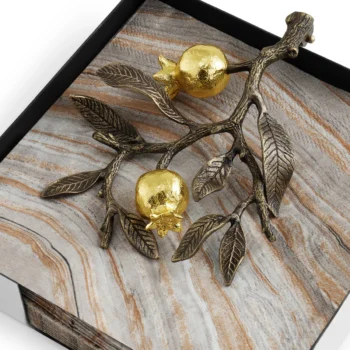 Michael Aram Pomegranate Napkin Holder - Dinner - Image 2