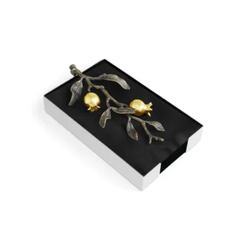 Michael Aram Pomegranate Napkin Holder - Vanity - Image 2