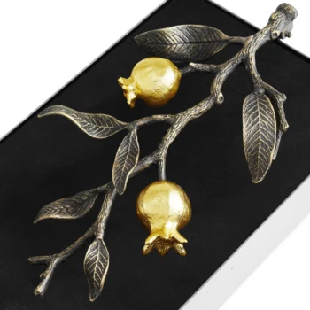 Michael Aram Pomegranate Napkin Holder - Vanity - Image 3