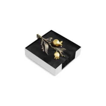 Michael Aram Pomegranate Napkin Holder - Cocktail - Image 2