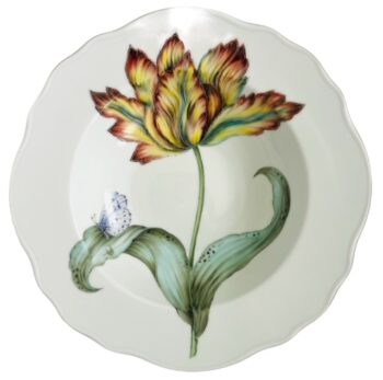Anna Weatherley Botanical Treasures Rim Soup Plate - 5