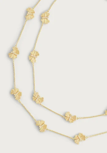 Anabel Aram Butterfly Long Station Necklace - Image 3