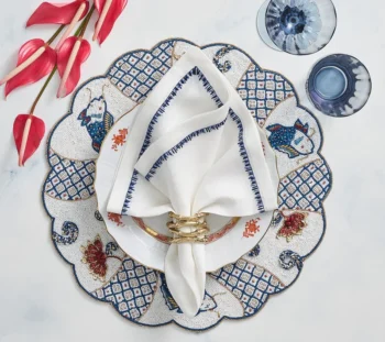 Kim Seybert Bamboo Napkin Ring - Set of 4 - Image 2