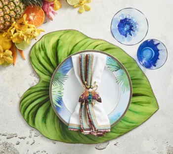 Kim Seybert Tropicana Placemat - Set of 4 - Image 2