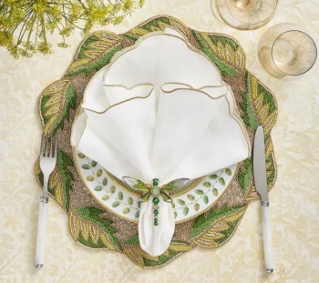 Kim Seybert Winding Vines Placemat - Set of 2