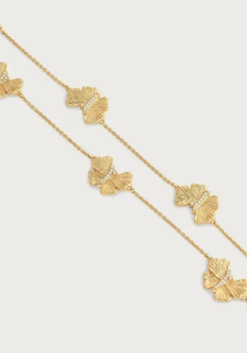 Anabel Aram Butterfly Station Necklace - Image 4