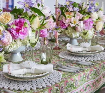 Kim Seybert Cosmos Napkin Ring - Set of 4 - Image 3