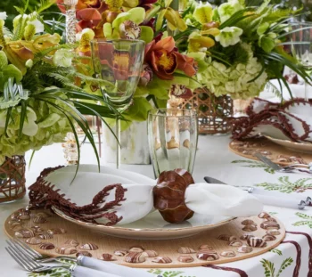 Kim Seybert Cabochon Placemats - Set of 4 - Image 3