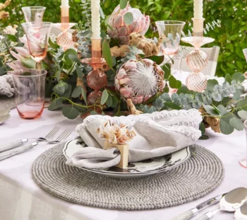 Kim Seybert Driftwood Placemats - Set of 4 - Image 3