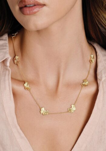 Anabel Aram Butterfly Station Necklace - Image 2