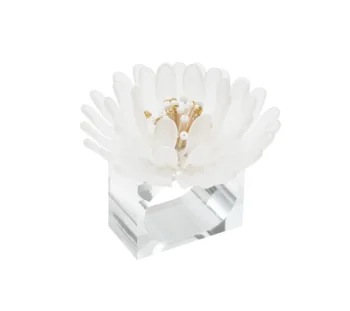 Kim Seybert Cosmos Napkin Ring - Set of 4